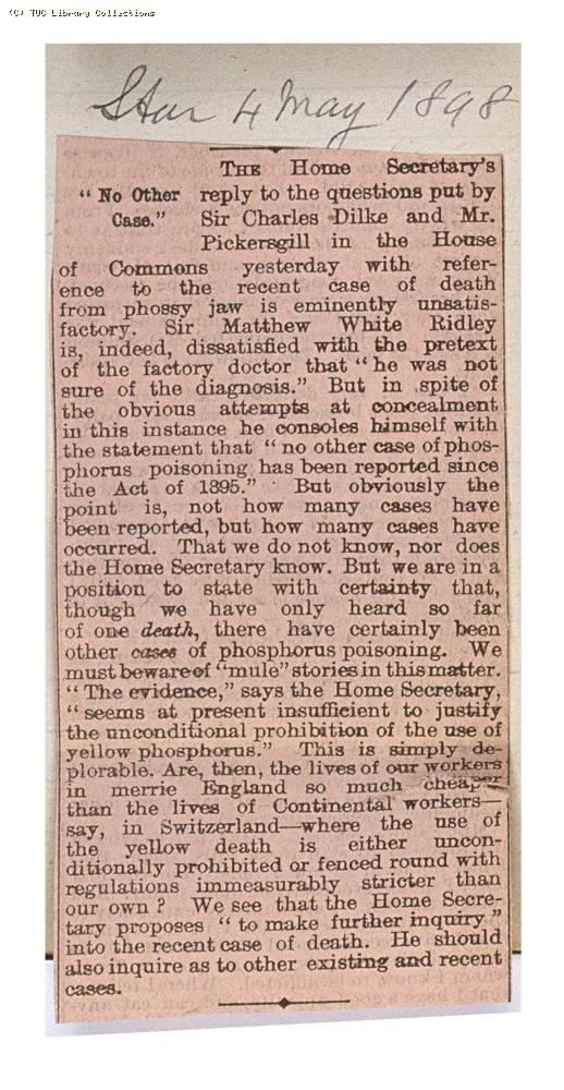 No other case, 'The Star' 4 May 1898