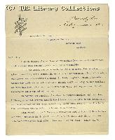 Letter from Charles Bell, Managing Director of Bell's, re: wage rates,  2 January 1894, (page 1)