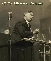 TUC Congress, Nottingham, 1930 - Ernest Bevin