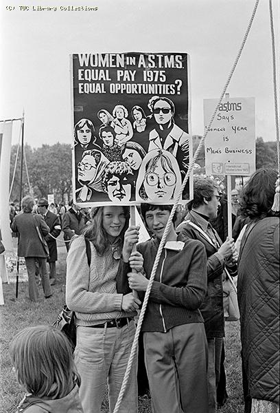 International Women's Year Rally, London, 1975