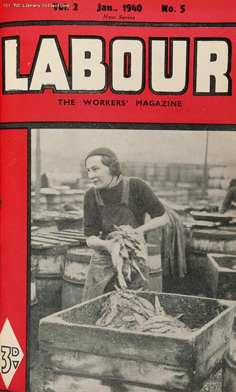Woman fish packer, 1940