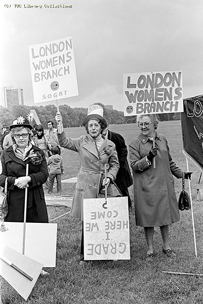 International Women's Year Rally, London, 1975