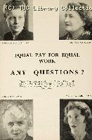 Equal pay for equal work - any questions? 1954