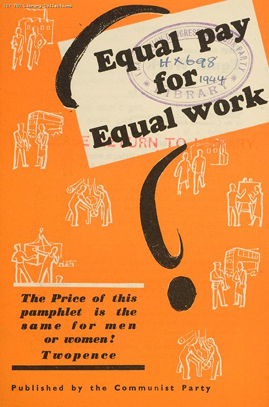 'Equal pay for equal work', 1944