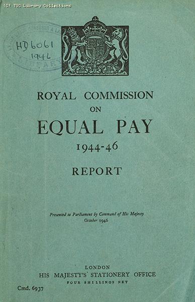 Royal Commission on Equal Pay 1944-46