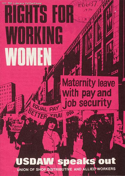 Rights for working women, 1975