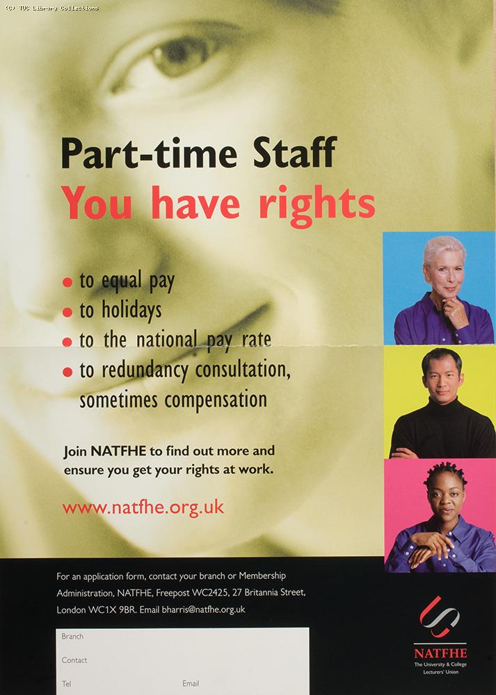 Part time staff - you have rights, c2001