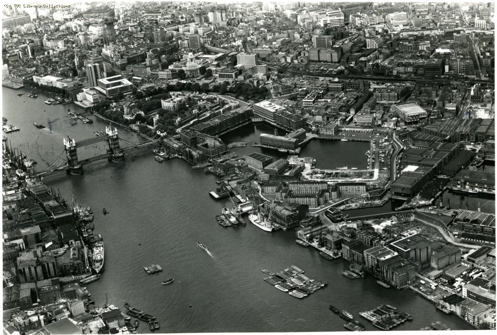 London docks, 1973