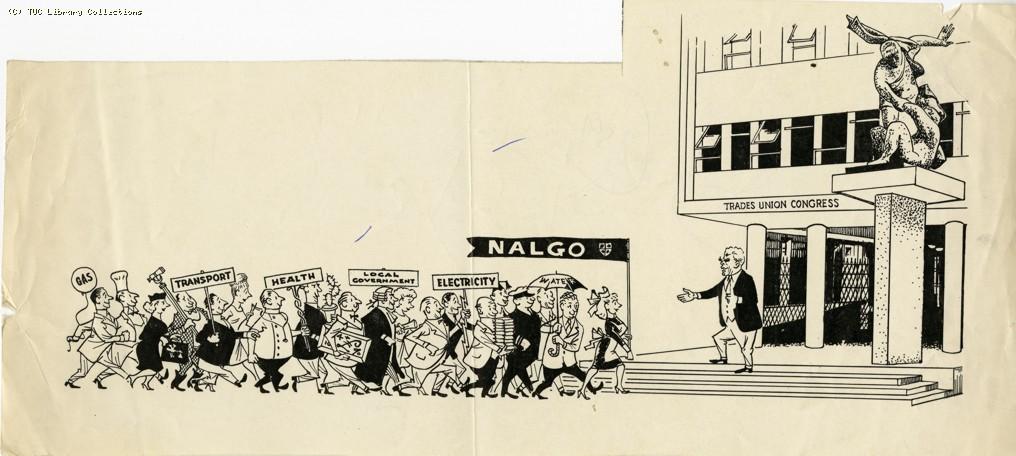 Nalgo joins the TUC, 1964