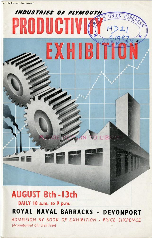 Productivity exhibition, Plymouth 1955