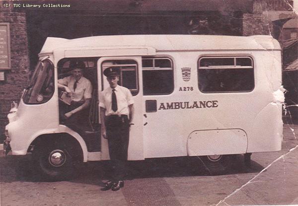 Dave Wilson ambulance driver