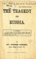 The tragedy of Russia, 1918