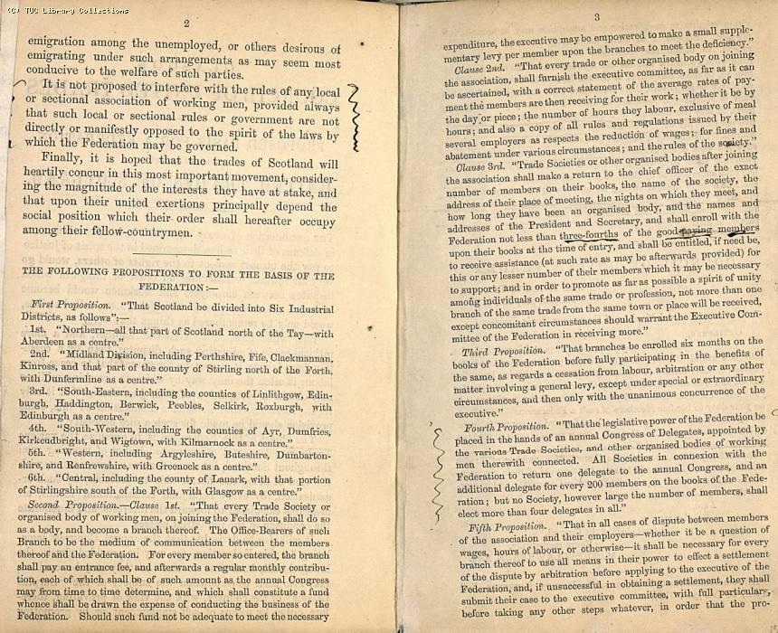 Proposal for a trade union federation in Scotland - Glasgow Council of United Trades, 1861 (page 2)