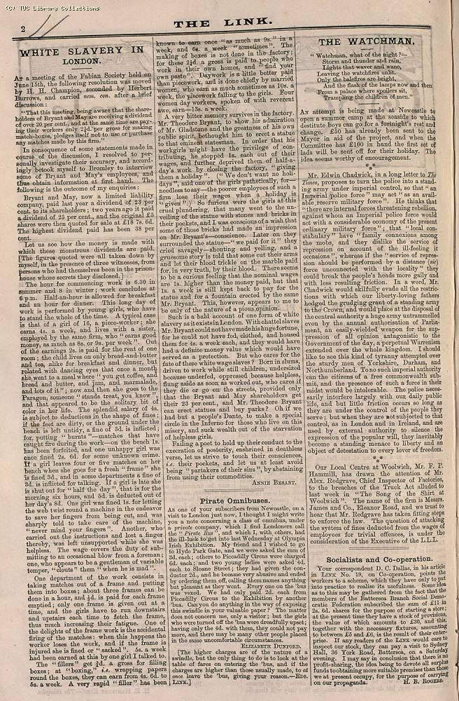 'The Link', 23 June 1888, (page 2)