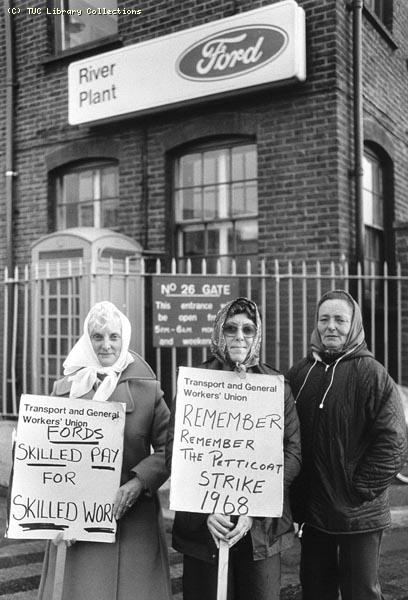 Ford sewing machinists strike, 1984