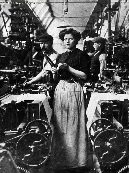Mill Girl, Lancashire, c. 1905