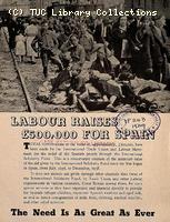 Labour raises 500,000 for Spain, 1939