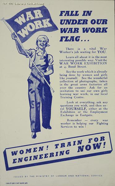 War Work Exhibition leaflet, Leeds, 1941