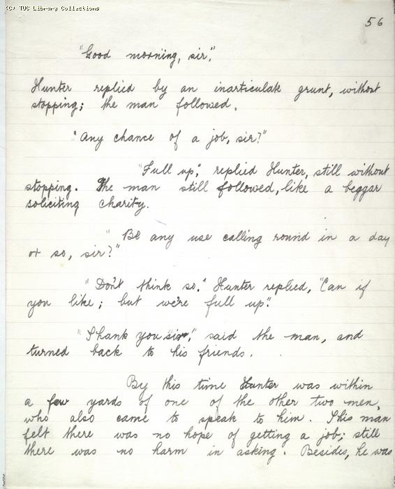 The Ragged Trousered Philanthropists - Manuscript, Page 56