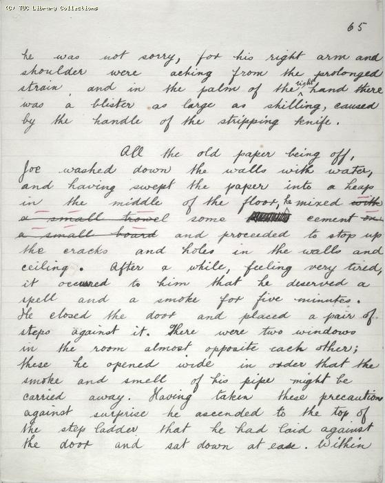 The Ragged Trousered Philanthropists - Manuscript, Page 65