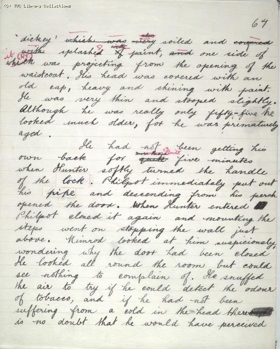 The Ragged Trousered Philanthropists - Manuscript, Page 67