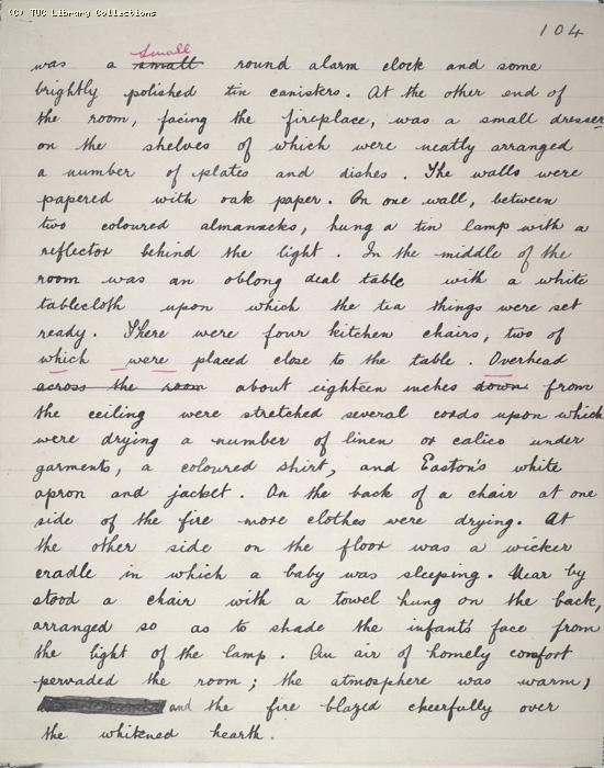 The Ragged Trousered Philanthropists - Manuscript, Page 104