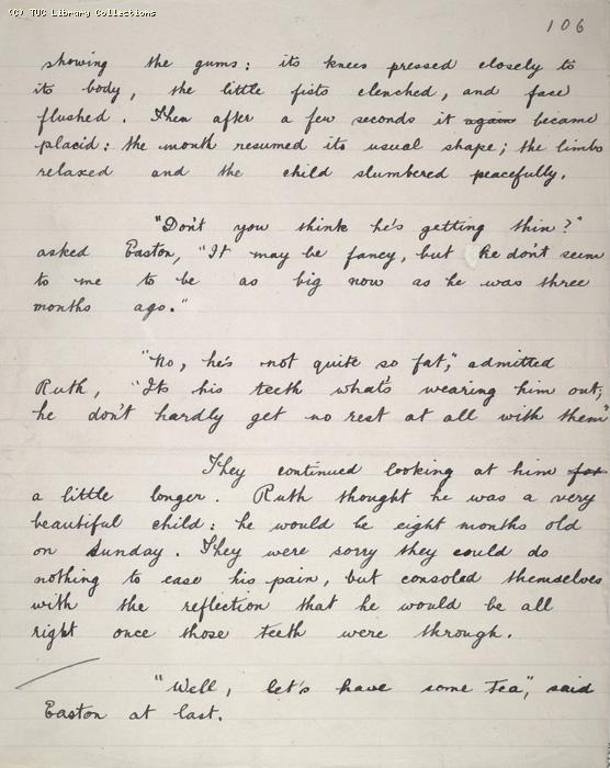 The Ragged Trousered Philanthropists - Manuscript, Page 106