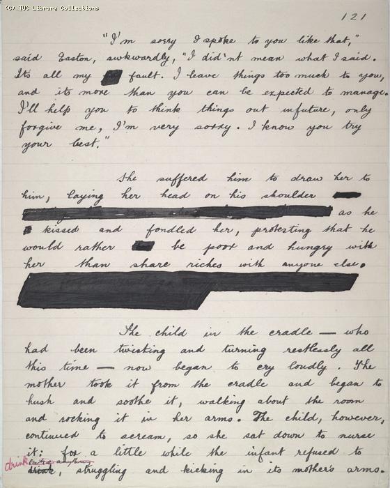 The Ragged Trousered Philanthropists - Manuscript, Page 121