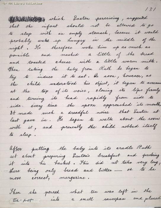 The Ragged Trousered Philanthropists - Manuscript, Page 131