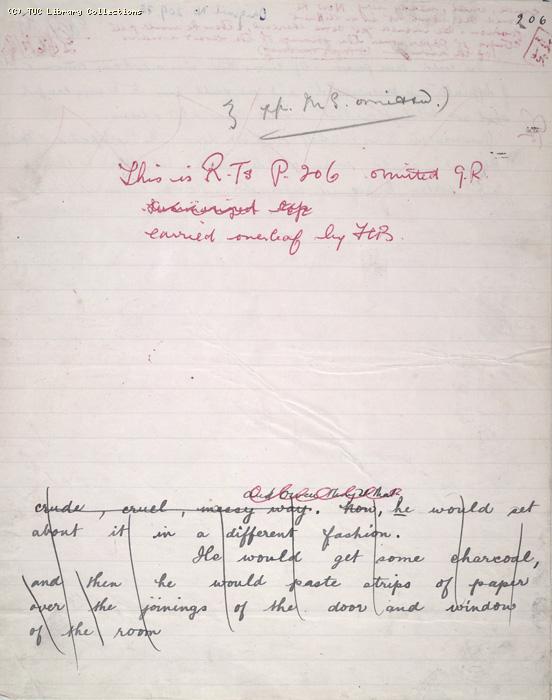 The Ragged Trousered Philanthropists - Manuscript, Page 206