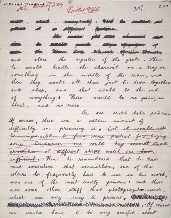 The Ragged Trousered Philanthropists - Manuscript, Page 207