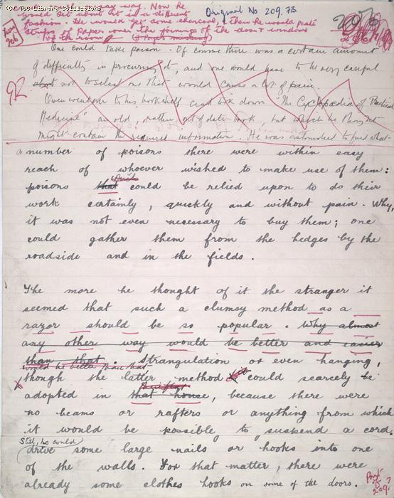 The Ragged Trousered Philanthropists - Manuscript, Page 209