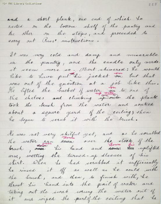 The Ragged Trousered Philanthropists - Manuscript, Page 228