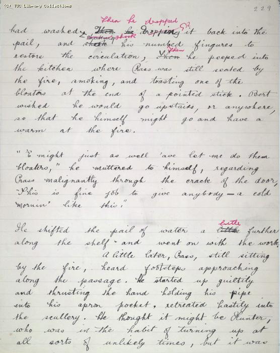 The Ragged Trousered Philanthropists - Manuscript, Page 229