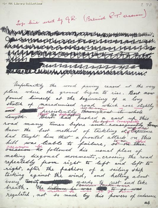 The Ragged Trousered Philanthropists - Manuscript, Page 270