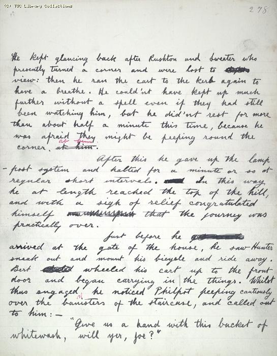 The Ragged Trousered Philanthropists - Manuscript, Page 278