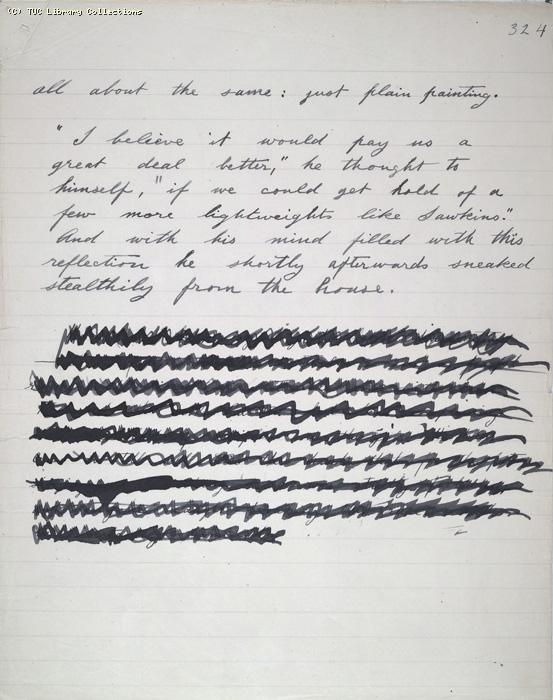 The Ragged Trousered Philanthropists - Manuscript, Page 324
