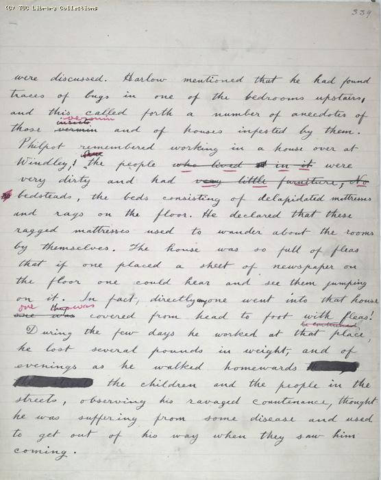 The Ragged Trousered Philanthropists - Manuscript, Page 339
