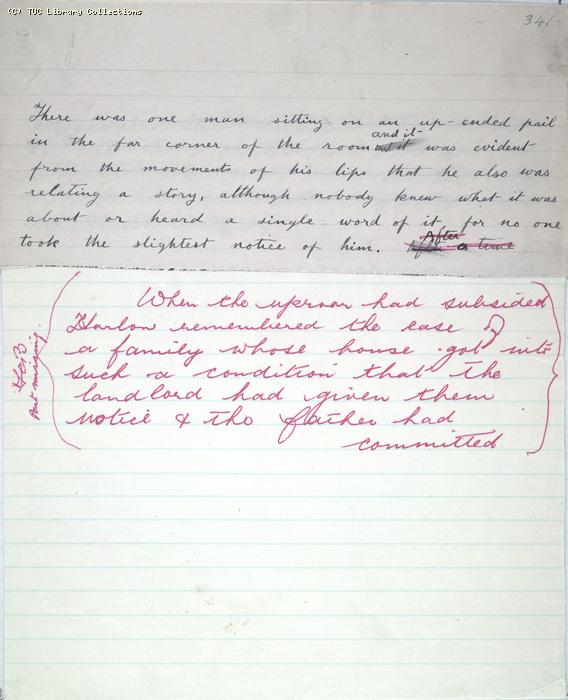 The Ragged Trousered Philanthropists - Manuscript, Page 341
