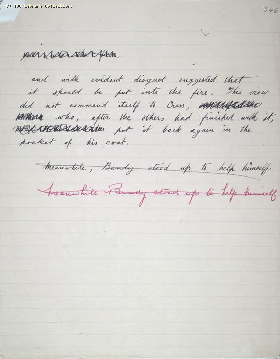 The Ragged Trousered Philanthropists - Manuscript, Page 346