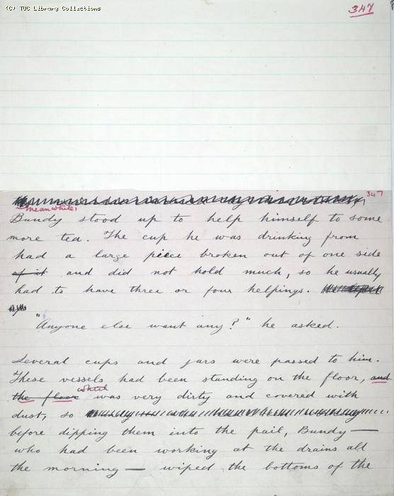 The Ragged Trousered Philanthropists - Manuscript, Page 347