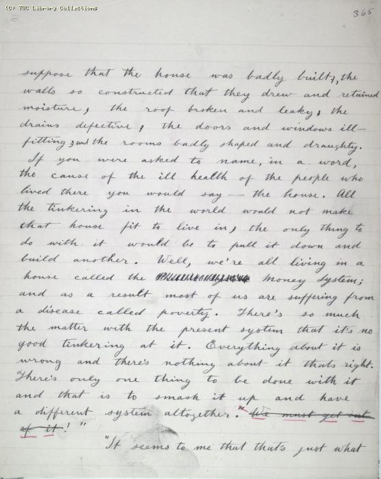 The Ragged Trousered Philanthropists - Manuscript, Page 365