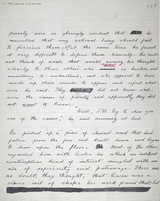 The Ragged Trousered Philanthropists - Manuscript, Page 369