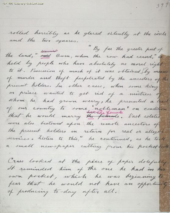 The Ragged Trousered Philanthropists - Manuscript, Page 379