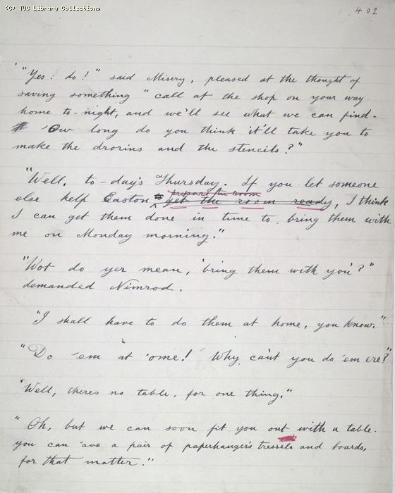 The Ragged Trousered Philanthropists - Manuscript, Page 402