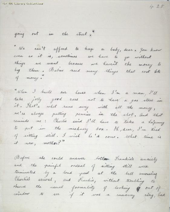 The Ragged Trousered Philanthropists - Manuscript, Page 425