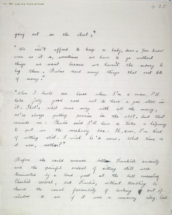 The Ragged Trousered Philanthropists - Manuscript, Page 425