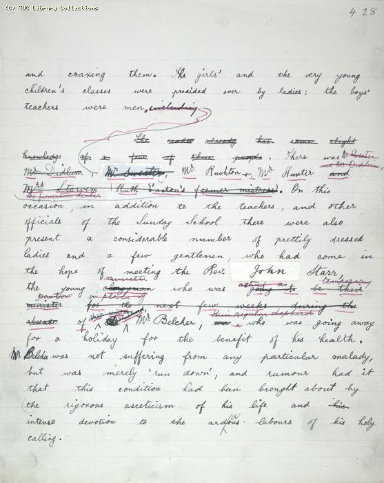 The Ragged Trousered Philanthropists - Manuscript, Page 428