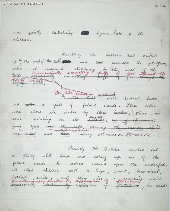 The Ragged Trousered Philanthropists - Manuscript, Page 434