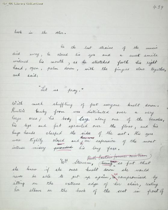 The Ragged Trousered Philanthropists - Manuscript, Page 439